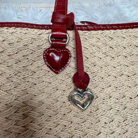 Brighton Straw Shoulder Bag - Picture 2 of 14